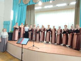 Выступление народного академического хора ДК "Современник"